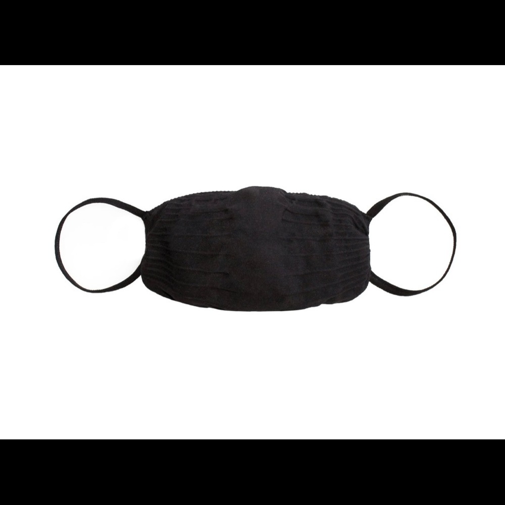 SKIMS SEAMLESS ONYX FACE MASK BLACK BRAND NEW